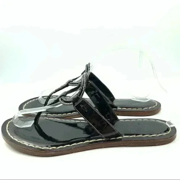 Bernardo sandal 8 brown holographic patent leather - Picture 4 of 11